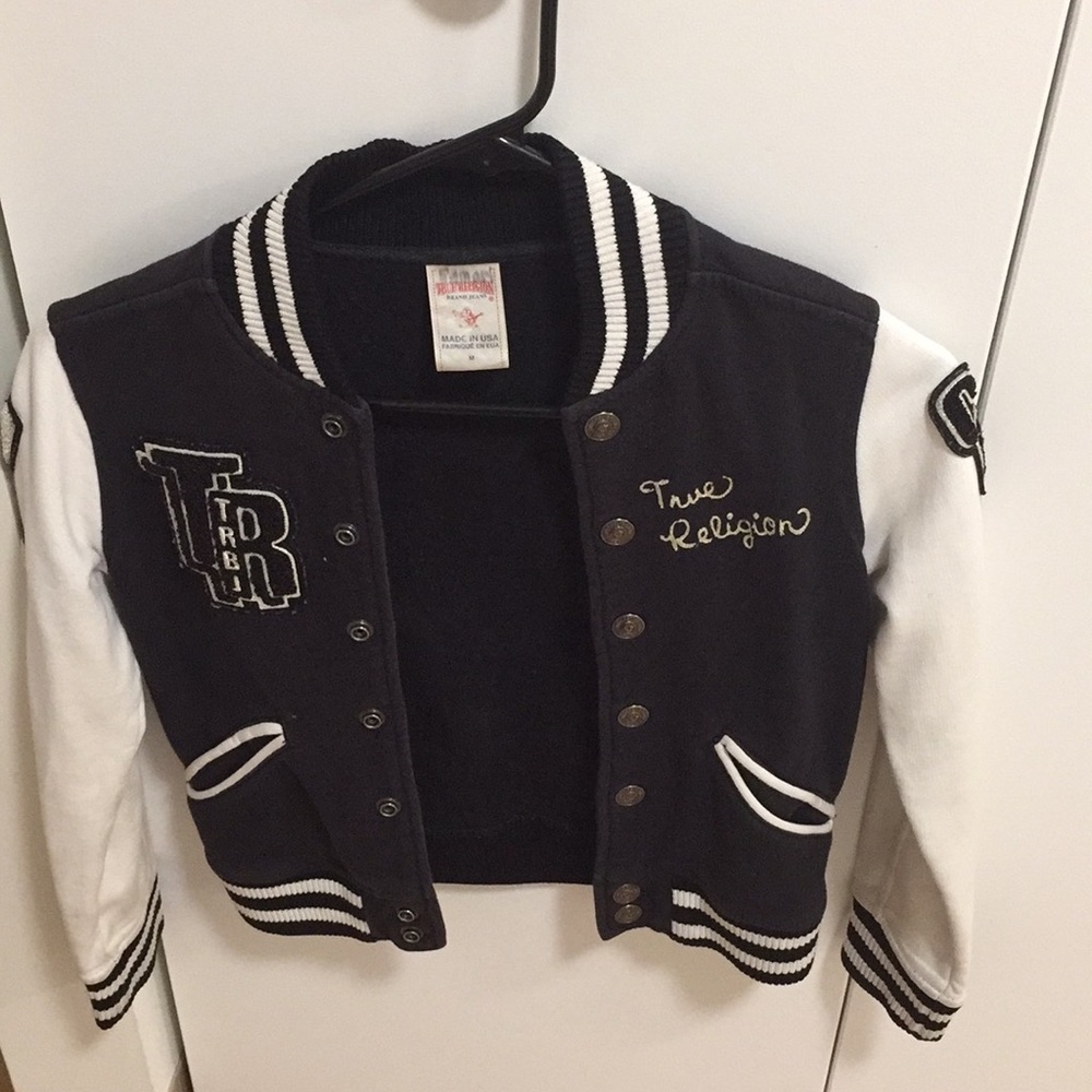Boys True Religion Varsity Jacket